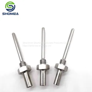 SHOMEA Customized Thin Wall 304/316 Stainless Steel One Round Closed End Temperature Probe thumbnail-5