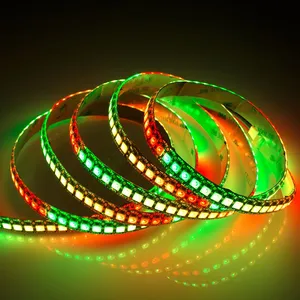 Programmable Ws2812B Digital Rgb Led Strip Light Lc8812b 5v Smd5050 Colorful Addressable Led Strip Light thumbnail-5
