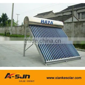 Unpressurized Pressure and Evacuated Tube Type Solar Water Heater thumbnail-4