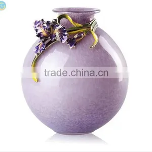 Round Coloured Glaze Vase High Quality thumbnail-1