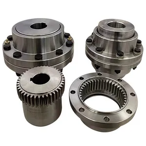 High-Torque Roller Chain Coupling Durable Steel Aluminium Construction Customizable Precision Engineering OEM Shaft Couplings thumbnail-5