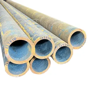High Quality ASTM A106 5L 10# 20# 45# Q235 Q345 Carbon Seamless Steel Pipe for Construction Machinery Oil Water Transportation thumbnail-1