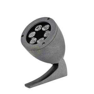 6w Led Circular Tile Floodlights for Ancient Architectural Pavilions, Glazed Tile Lighting, Corrugated Tile Projector Lights thumbnail-5