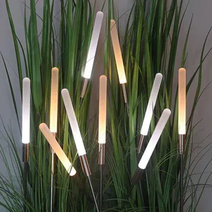 Led Outdoor Reed Lights, Acrylic Rod Landscape Lawn Stake Lights for Squares and Parks, Warm White Light thumbnail-3