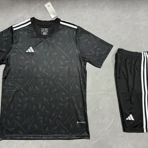 Adidas Short-sleeve Football Jersey Set Can be Customized With Name and Number, Breathable and Quick-drying, Suitable for Men and Women thumbnail-3