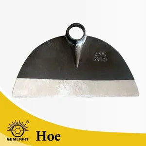 High Strength Rail Steel Garden Hoe for Farming Weeding Planting and Soil Cultivation Wholesale thumbnail-1