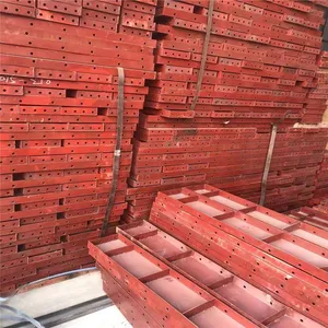 Second-hand Refurbished Steel Formwork for Highway Bridge Guardrails in Kunming. Material: 900*1500 T-shaped Steel Formwork, in Stock thumbnail-2