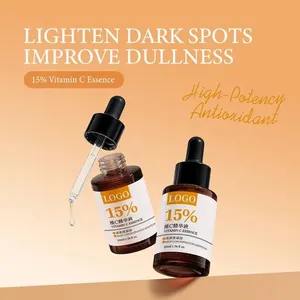 OEM/ODM 15% Vitamin C Essence 15% Pure Vc High Anti-Oxidant Lighten Dark Spots Improve Dullness thumbnail-2