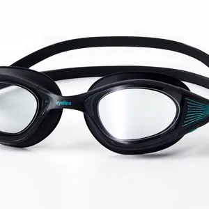 Large-frame Fitness Swim Goggle With Concealed Headband Connection Adults Anti-Fog Uv Protected Waterproof Mirror Coating High Definition Lens thumbnail-2