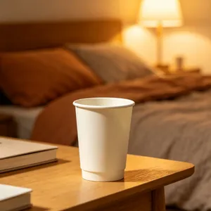 Heat Proof Double Wall Paper Coffee Cups Thick Layer Disposable Takeaway Hot Beverage Cups thumbnail-3