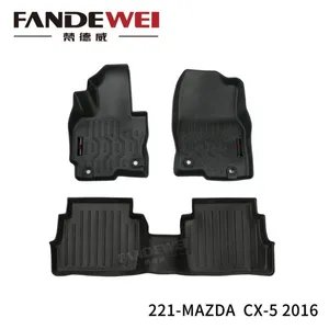 Use for MAZDA CX-5 Odorles 3D Auto Carpet Car Floor Mat Luxury Carpet Easy to Clean Anti-slip Makers Custom All Weather Zero Formaldehyde Waterproof thumbnail-2