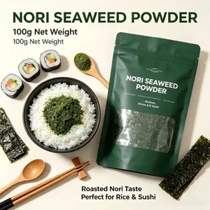 100g Roasted Nori Seaweed Powder Fine Dried Laver Seasoning Rich Umami Easy Sprinkle For Rice Sushi Ramen Salad Bento Japanese Home Cooking Seasoning thumbnail-1
