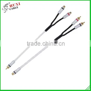 3 Pin Male To Male Jack Aux With Volume Control 3.5mm Audio Cable thumbnail-5