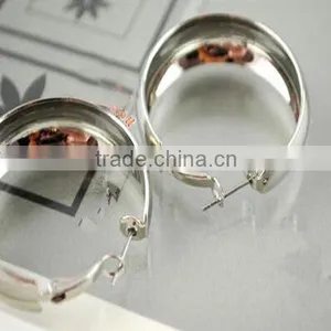 Wholesale Fashion Creative Big Circle Earrings Europe and the United States the Bridal Stud Earrings thumbnail-3