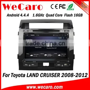 Wecaro WC-TL9006 9" Android 4.4.4 Car Multimedia System in Dash Car Dvd Player for Toyota Land Cruiser Prado Android 2008-2012 thumbnail-1