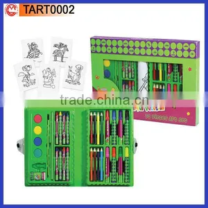 KIDS COLOUR PENCIL CRAYON SET thumbnail-1