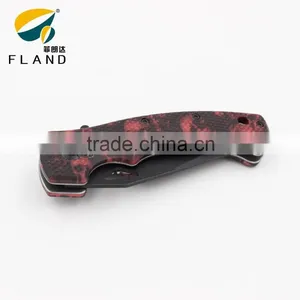 New Cool Design Skull Pattern PP Handle Stainless Steel Mini Pocket Knife thumbnail-3