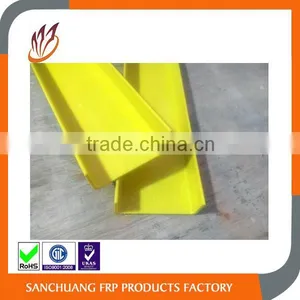 Yellow Fierglass Pultrusion Ladder Profiles Fiberglass C Channel U Channel thumbnail-1