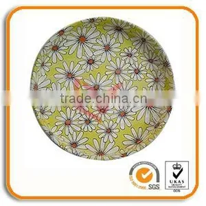 Round Tin Food Tray thumbnail-1