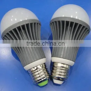 E27 Plastic Injection LED Lamp Bulb 7W thumbnail-1