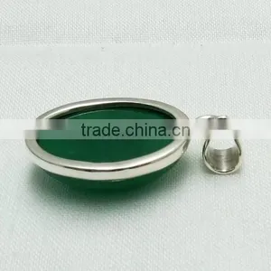 Aura Of Beauty Green Aventurine Pendant, Online Silver Jewellery, Fine Silver Jewellery thumbnail-6
