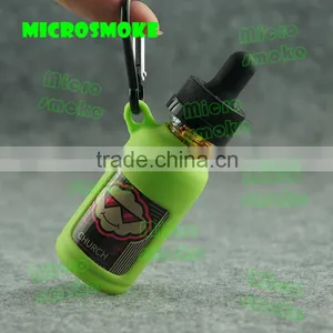 China e Liquid Bottle With e Liquid Glass Droppers Silicone Case/skin/sleeve/cover/box for 30ml Black e Liquid Bottles thumbnail-2