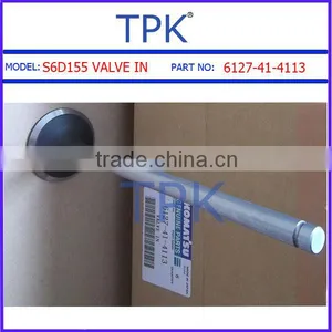 Komatsu S6D155, S6D155-4 ENGINE VALVE,INTAKE, 6127-41-4113 thumbnail-1