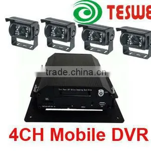 On-board Mobile DVR With 1 Channel or 4 Channels Video/Audio Input thumbnail-1