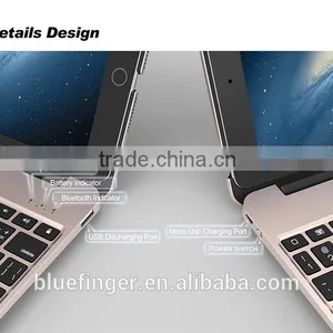 CE&FCCPassed Factory Supply Backlit Keys Bluetooth Keyboard Case for Min4 Wireless Clamshell Bluetooth Keyboard Case Whosale thumbnail-4