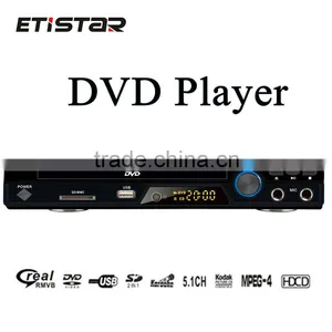 5.1CH Portable Home DVD Player With Display USB SD Karaoke 8 Language 32 Subtitle in Home Player thumbnail-1
