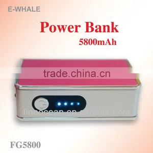 High Quality Mobile Power Bank for IPAD/iPhone/Smart Mobile 5800mAh thumbnail-1