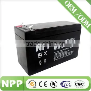 Maintence Free Sla 12v 7.5ah Ups Battery for Security System thumbnail-1
