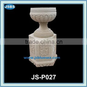 Sandstone Garden Ornamental Flowerpot (JS-P027) thumbnail-1