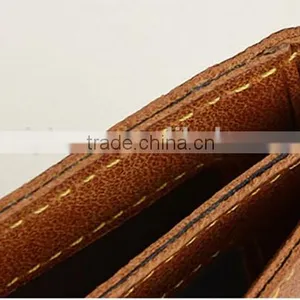 Factory Hot Sell Fashion Cow Hide Leather Driving License Wallet thumbnail-4