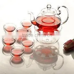Clear Heat-resistant Tea Glass Pot With Filter thumbnail-1