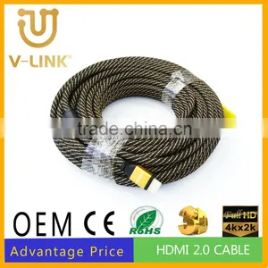 Wholaesale Gold Plated Hdmi to Hdmi Cable With hd 1080p 3d Supported thumbnail-1