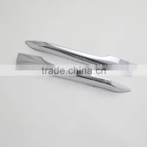 ABS Chrome Auto Accessories Front Fog Light Lamp Trim For BMW X1 2016 thumbnail-1