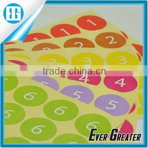 Wall Stickers Wholesale Custom Stickers Poker Chips,number Stickers for Poker Chip thumbnail-1