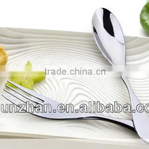 Stainless Spoon Fork Sets With Nice Design and Plastic Box Packing With Food Certificate Safe-using thumbnail-3
