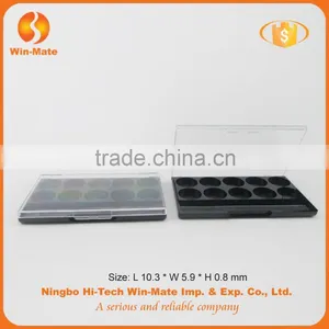 New Fashion Wholesale 10 Round Grid Transparent Cap Plastic Eyeshadow Box Supplier thumbnail-3