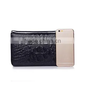 Top Layer Fashion Genuine Cow-hide Classic Long New Wallet thumbnail-1