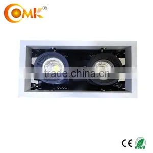 Two Head MR16/GU5.3/GU10 LED Grille Light Aluminum Alloy Housing thumbnail-1