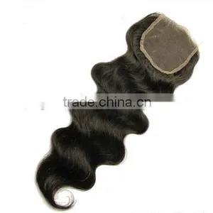 New Arriving 18" #1B Super Wave, Middle Parting, Baby Hair in Front, Malaysian Virgin Hair Lace Front Closure Weaves thumbnail-1