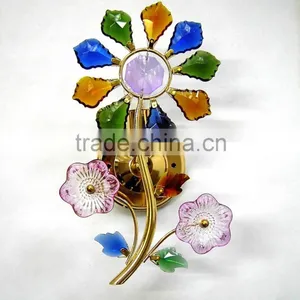 Unique Flower Wall Lamps Funny&magical Light Colorful Glass Lighting thumbnail-1