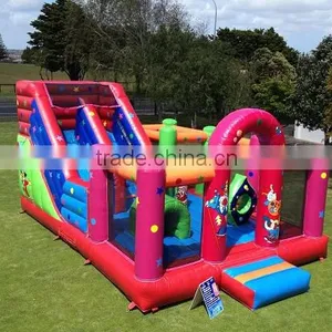 Small Carnival Combo Colorful Inflatable Bouncy Slide for Children thumbnail-4