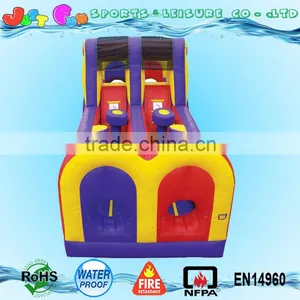 New Designed Long Commercial Grade Detachable Obstacle Course for Kids for Sale Supplier's Choice thumbnail-3