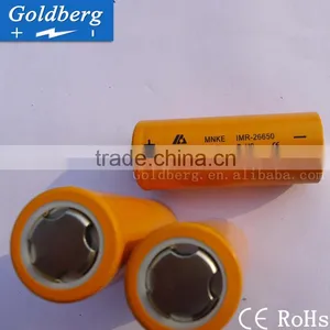Wholesale Genuine MNKE IMR 26650 3500mAh 3.7V High Drain LiMn Battery MNKE 26650 Battery Orange Color for 26650 Mod thumbnail-3