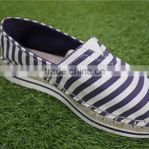 Purple Stripes Fashion Women Men Canvas Shoes thumbnail-2