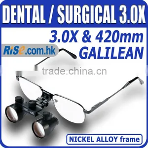 3.0x Galilean Spectacular Magnifier Frame Surgical Medical Dental Loupes thumbnail-1