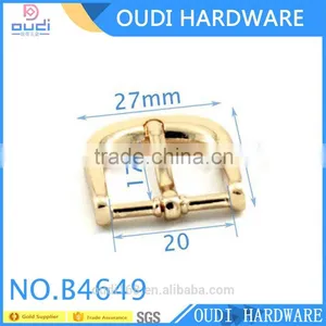 20mm Solid Metal Single Pin Fashion Accessories for Lady Belt Buckle thumbnail-2